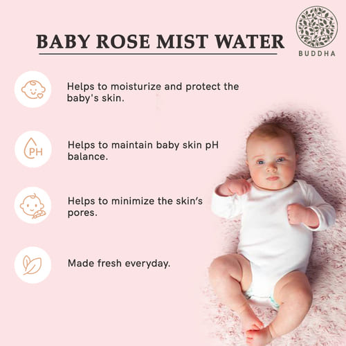 buddha natural baby rose mist water benefits image