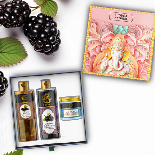Buddha Natural Anti Grey Hair Gift Box