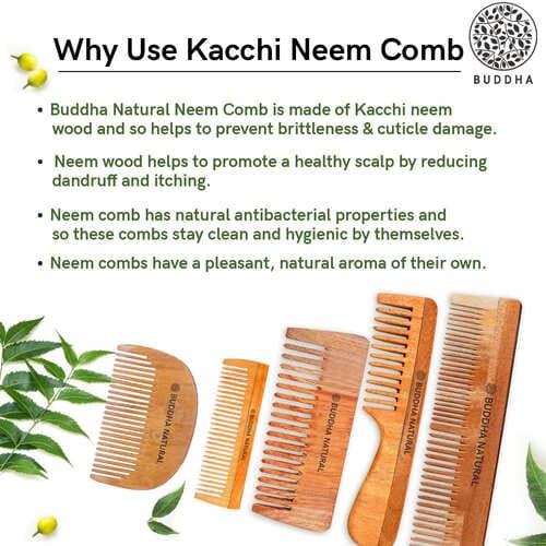 buddha natural kacchi neem comb common image