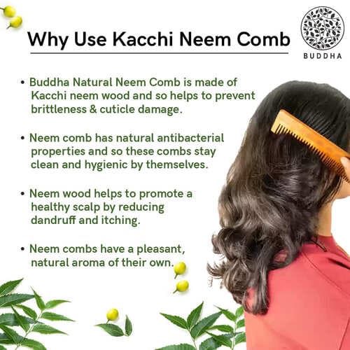 buddha natural why use kacchi neem comb image
