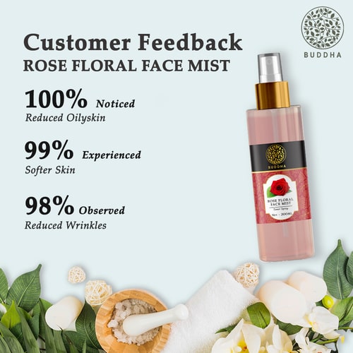 Buddha Natural Rose Facial Toner Bulgarian Mist - Customer FeedBack