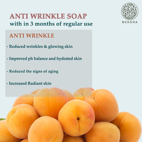 Buddha Natural Anti Wrinkle Soap - 3 months regular use