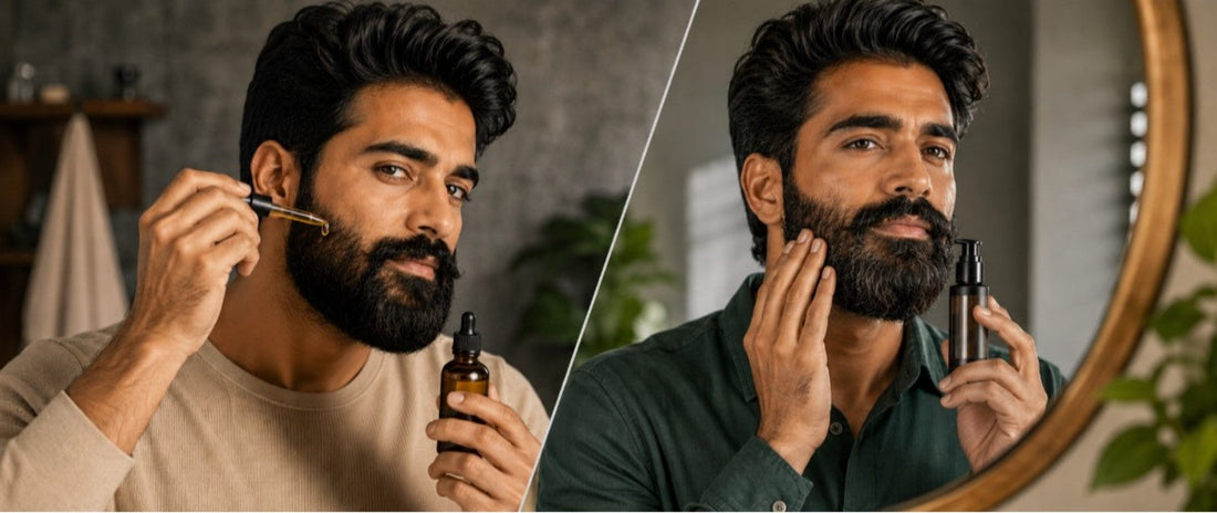 Beard Serum vs Beard Oil: Which One Is Better for Beard Growth, Grey Beard Care, and Daily Grooming?