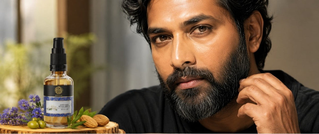 Premature Beard Greying: Causes, Prevention & Natural Treatment