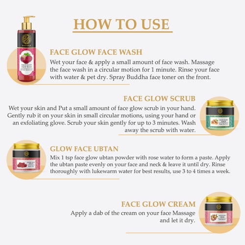 21 Day Face Glow Facial Kit - 100% Ayush Certified - Get Super Glowing Skin in 21 Facial Days