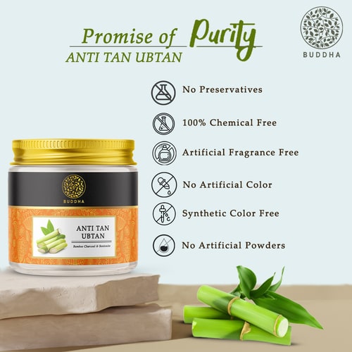 Buddha Natural Anti Tan Ubtan - promise of purity