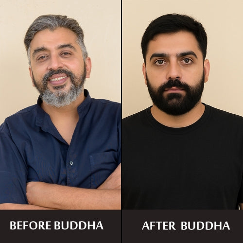 buddha natural before & after