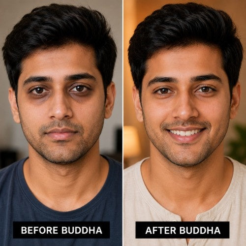Anti Dark Circle Eye Serum Male Testimonial Before After 