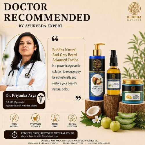 Dr. Priyanka Arya Recommend Anti Grey Beard Advanced Combo 