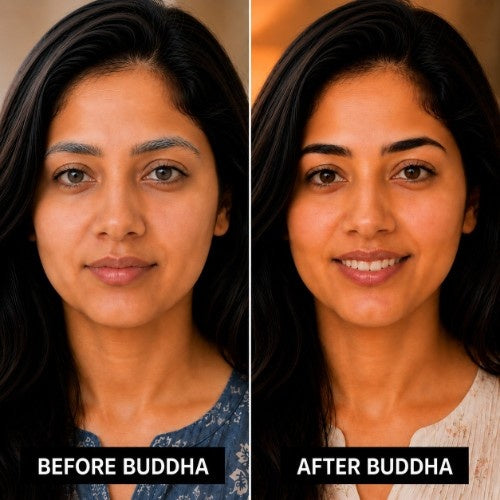 Buddha Natural Anti Grey Eyebrow Serum Female Testimonial Before After 