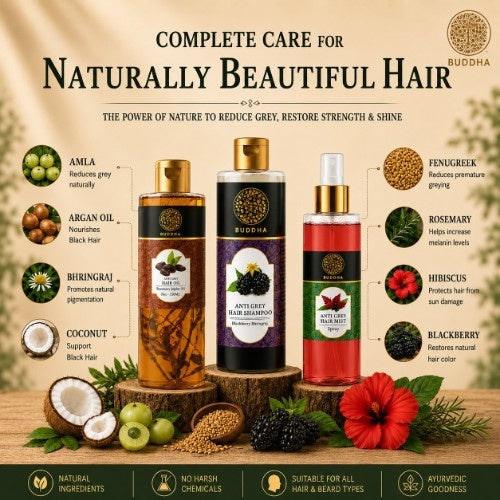 Ingredients of Anti Grey Hair Combo