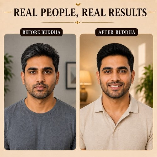 Anti Grey Hair Combo Male Testimonial Before After 