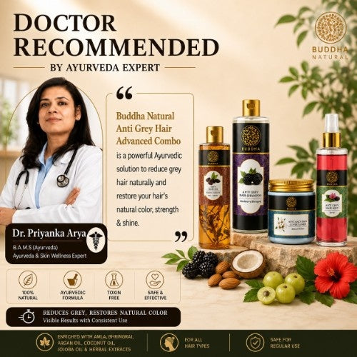 Dr. Priyanka Arya Recommend Anti Grey Hair Jumbo Combo