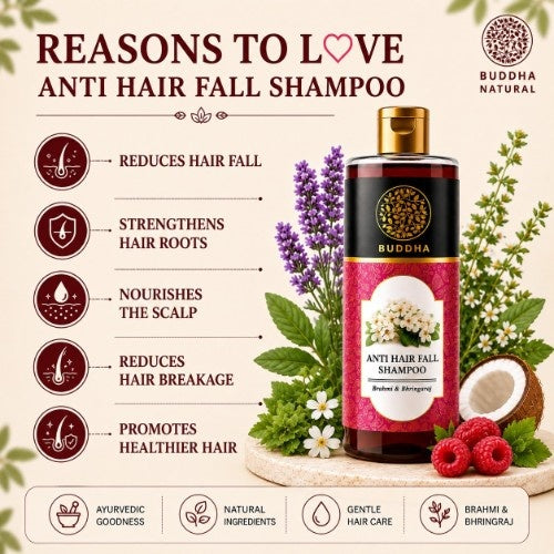 Reason to Love Buddha Natural Anti Hair Fall Shampoo 