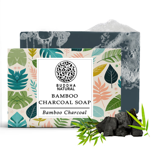 Buddha Natural Bamboo Charcoal Soap Main Image