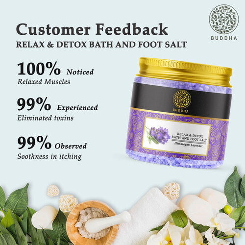 Buddha Natural -  buy epsom salt - salts for bath - feet salt bath