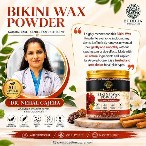Buddha Natural Bikini Wax Powder Doctor Recommends