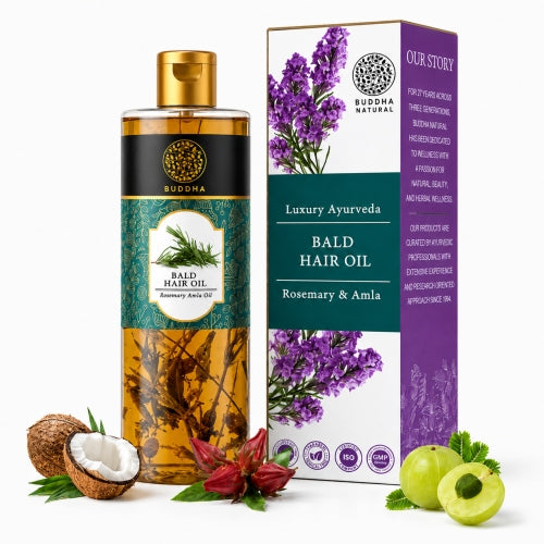 Buddha Natural Bald hair Oil Main Image