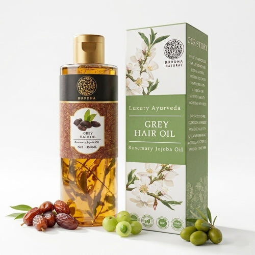 Buddha Natural Anti Grey Hairt OIl - anti gray hair oil