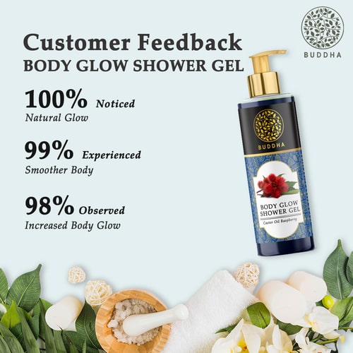 Buddha Natural body glow shower Gel - customer feedback