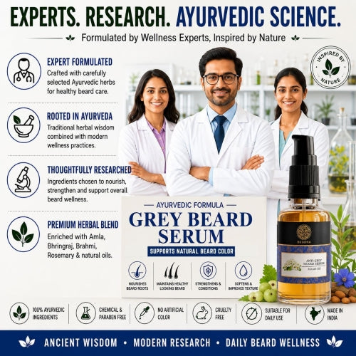 BUDDHA NATURAL ANTI GREY BEARD SERUM DOCTOR RECOMMENDATION