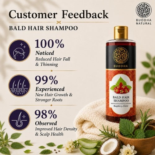 Customer Feedback of Buddha Natural Bald Hair Shampoo