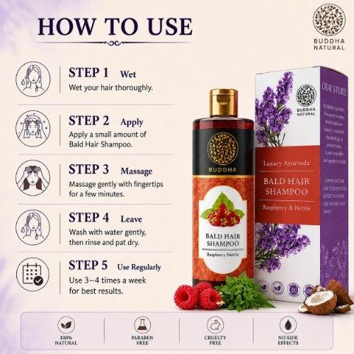 How to Use Buddha Natural Bald Hair Shampoo