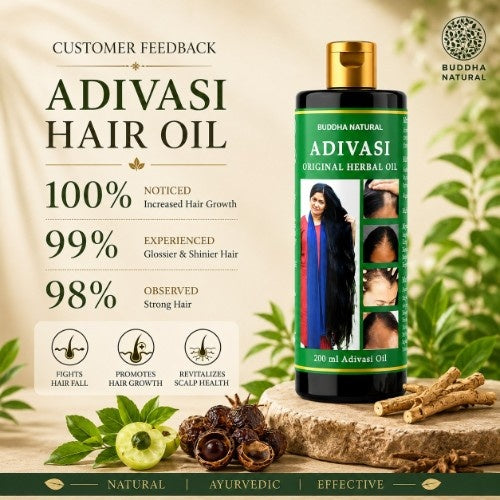Customer Feedback - Buddha Natural Adivasi Hair Oil