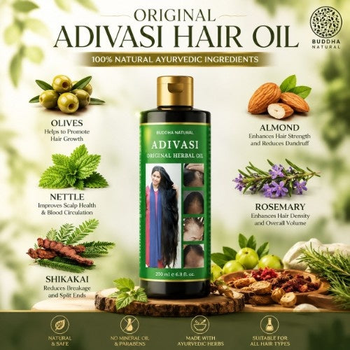 Buddha Natural Adivasi Hair Oil Ingredients 