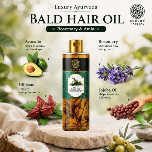 Buddha Natural Bald Hair Oil ingredients and benefits