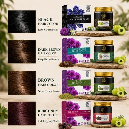 Hair Color Options with Buddha Natural
