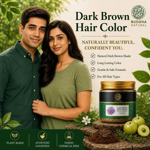 Buddha Natural Dark Brown Hair Color Powder Testimonials 