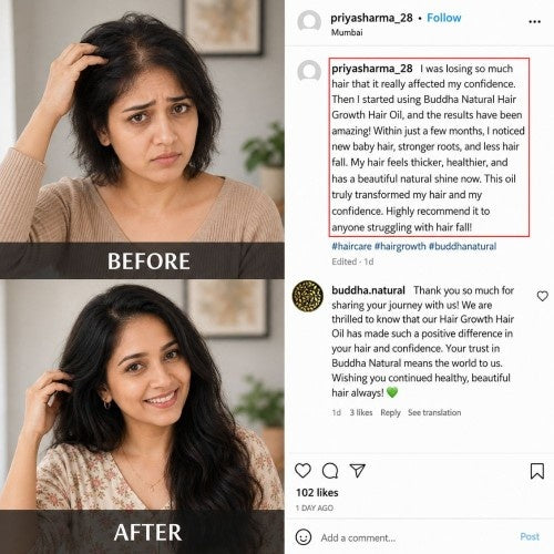 Buddha Natural Hair Regrowth Oil Online Review 