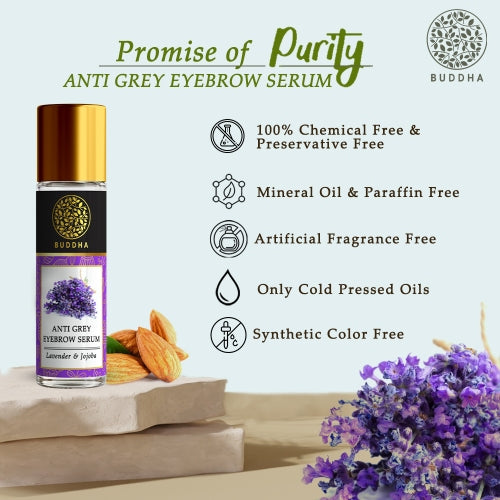 Buddha Natural Grey Eyebrow Serum Benefits
