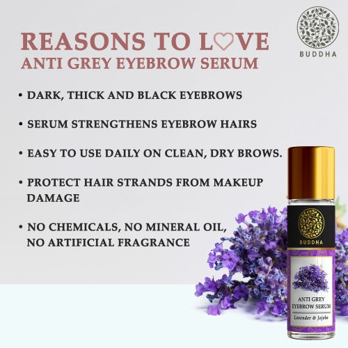 Buddha Natural Grey Eyebrow Serum Reason to Love