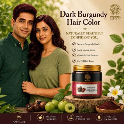 Buddha Natural Burgundy Hair Color Powder Testimonial 