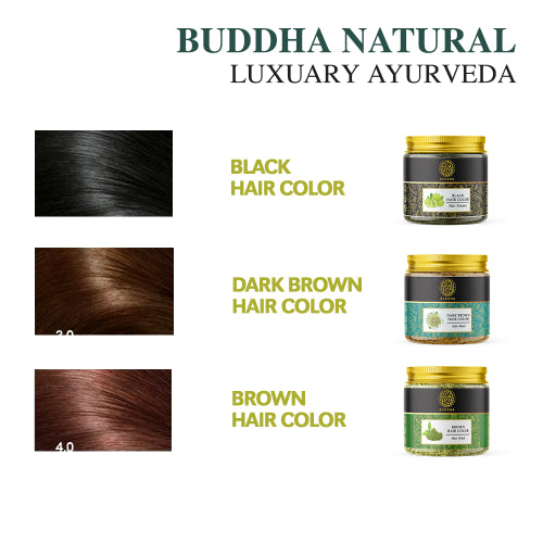 Buddha Natural Variety of hair colors