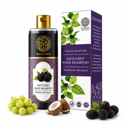 Buddha Natural Anti Grey Hair Shampoo Main Image