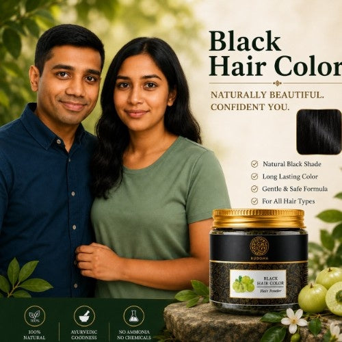 Buddha Natural Black Hair Color Powder Testimonial 