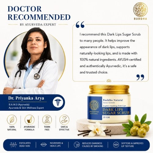 Buddha Natural Dark Lips Sugar Scrub Doctor Recommends