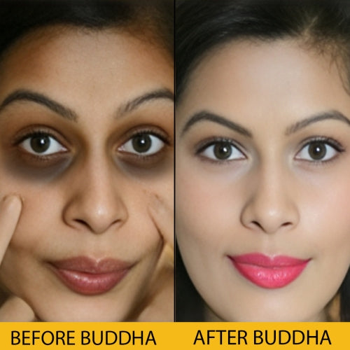 Buddha natural before & after