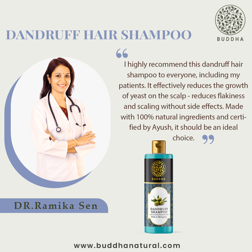 Buddha Natural Anti Dandruff Shampoo - recommended by doctors