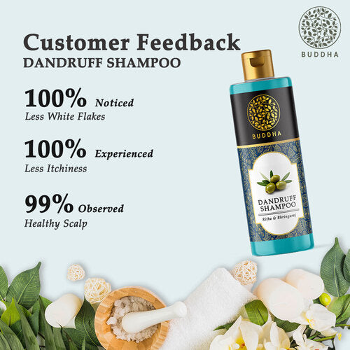 Buddha Natural Anti Dandruff Shampoo - customer feedback 
