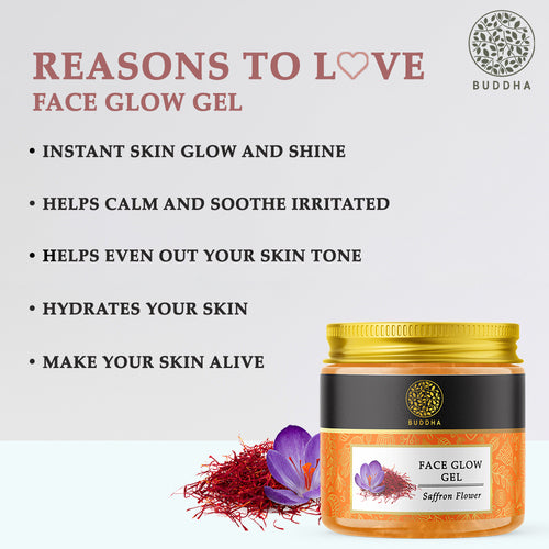 Buddha Natural Saffron Face Glow Gel - reason to love