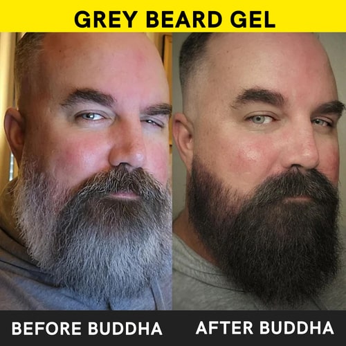 Buddha Natural Anti-Grey Beard Hair Gel - customer reviews