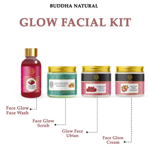 Buddha natural Home Mini Facial Kit - combo pack consists of 