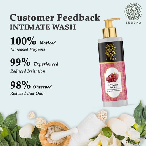 Buddha Natural Intimate Wash - customer feedback