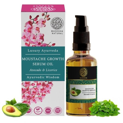 Buddha Natural Moustache Growth Serum Oil Main Image