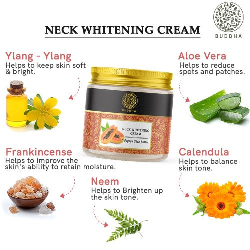 buddha natural neck whitening cream