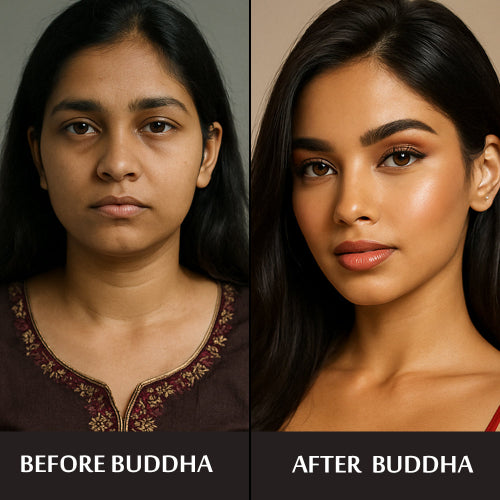 Buddha Natural Kesar Kumkumadi Tailam Before and After